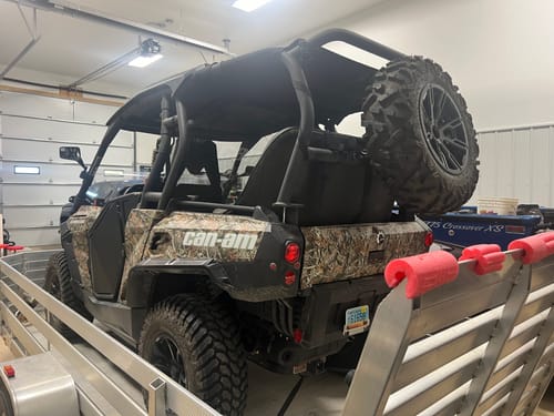 Commander Max Spare Tire Rack (2014+)