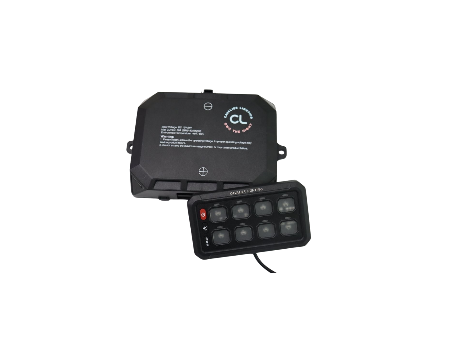 Cavalier Lighting 1988-1993 GM 8 Switch Panel Radio Delete Package