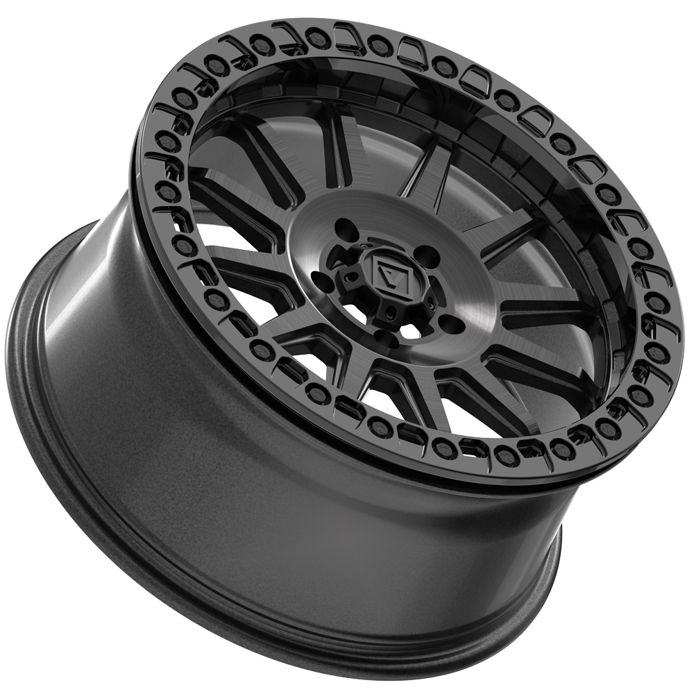 V09 BEADLOCK 17X8 +40 6X139.7 BRUSHED CHARCOAL