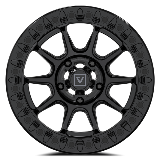 V18 BEADLOCK 15X7 +30MM 5X114.3 GLOSS BLACK