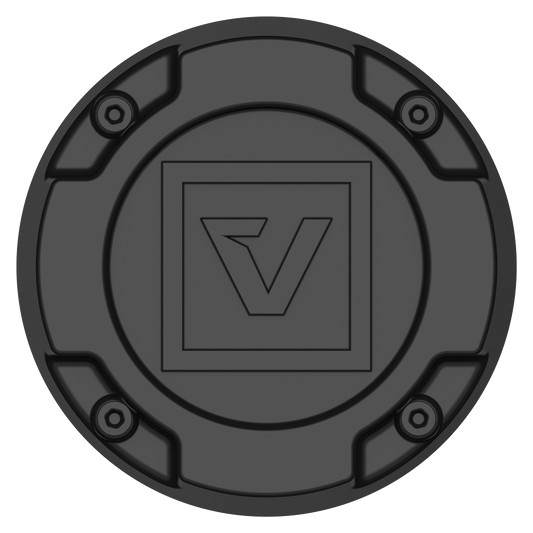 VCAP1 SATIN BLACK GB LOGO - ABS