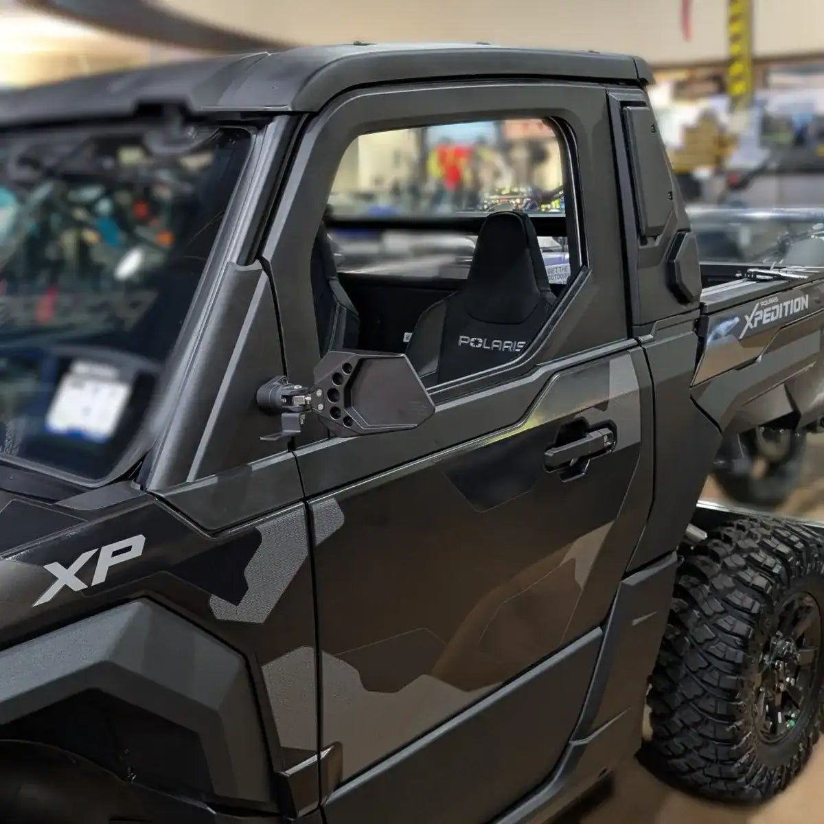 IronSight Mirror-03: The Ultimate Door Mirror for Can-Am Defender & Polaris Xpedition Riders
