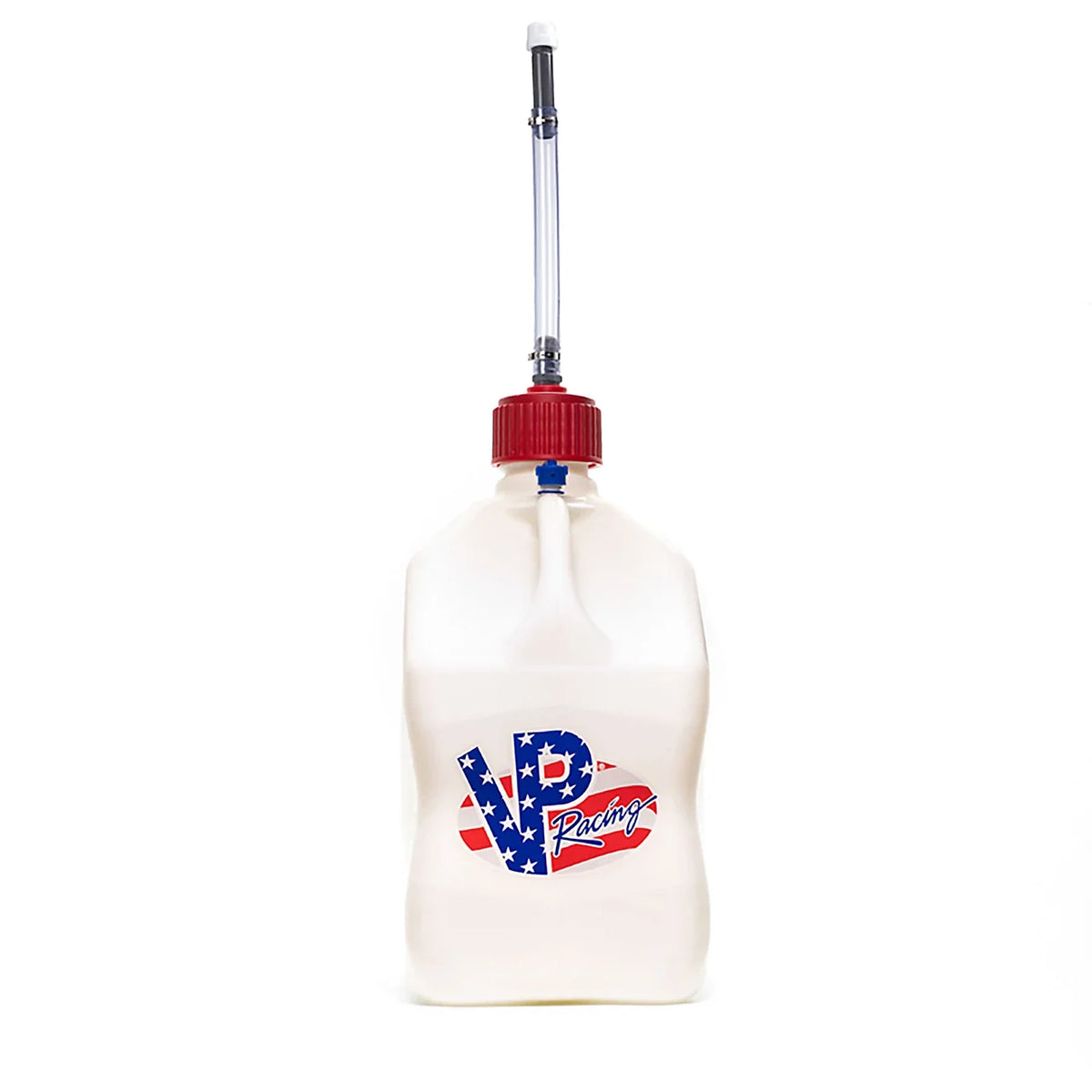 5.5 Gallon Utility Jug w/ Deluxe Hose - 5.5-Gal Sq. Motorsport Container