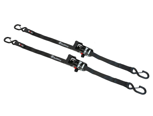 1.25" x 12' Sliding Ratchet Tie Down (2 Pack)
