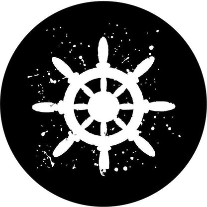 Boat Steering Wheel Helm Black Spare Tire Cover