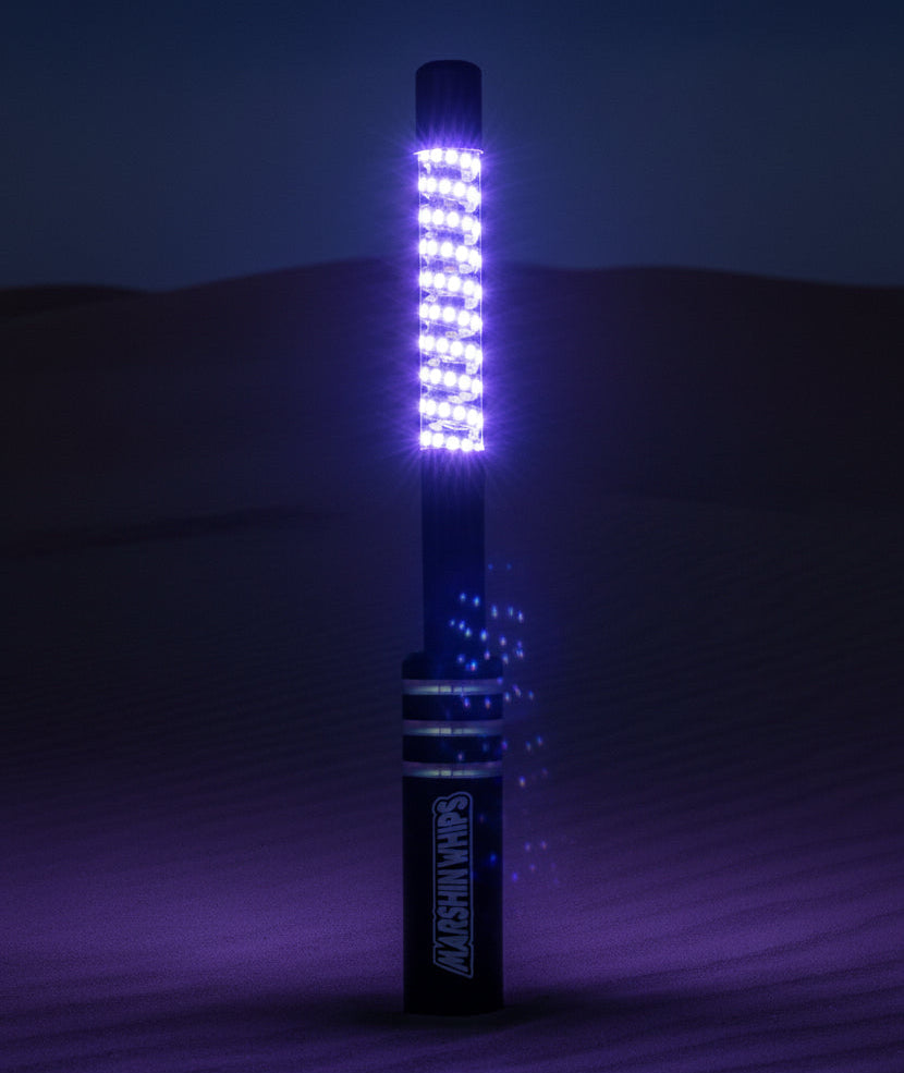 Game Changer LED Whip Set - Crystal Grey