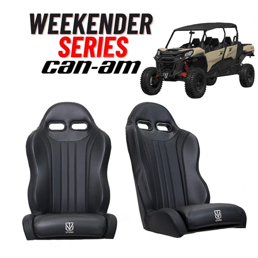 "Weekender" Series Pair of Front Suspension Bucket Seats Commander MAX (2021+)