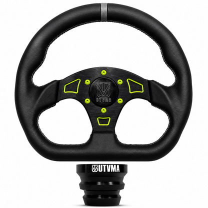 UTVMA DriftX Leather Steering Wheel With Hub