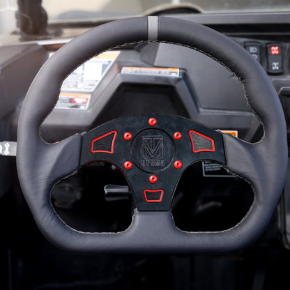 UTVMA DriftX Leather Steering Wheel With Hub
