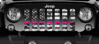Dirty Grace Tactical Pink Line Grille Insert