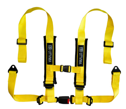 RZR 4-Point Harness Seat Pass Through Kit (2 Seats) with Override Clip