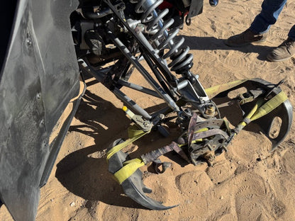 Pink Safe Sled Offroad Recovery Tool