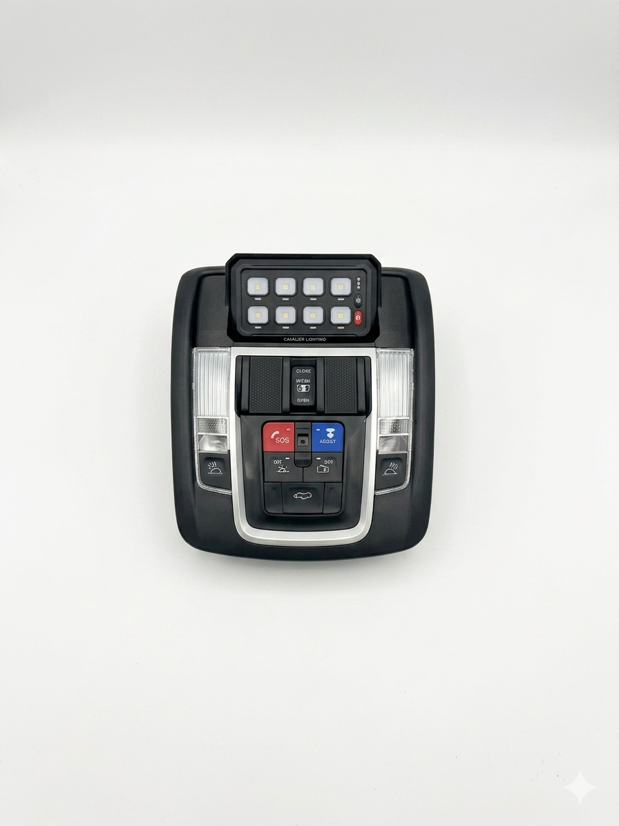 5th Generation Ram Overhead Console Switch Panel Mount