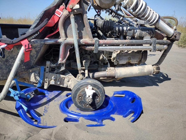 Blue Safe Sled Offroad Recovery Tool