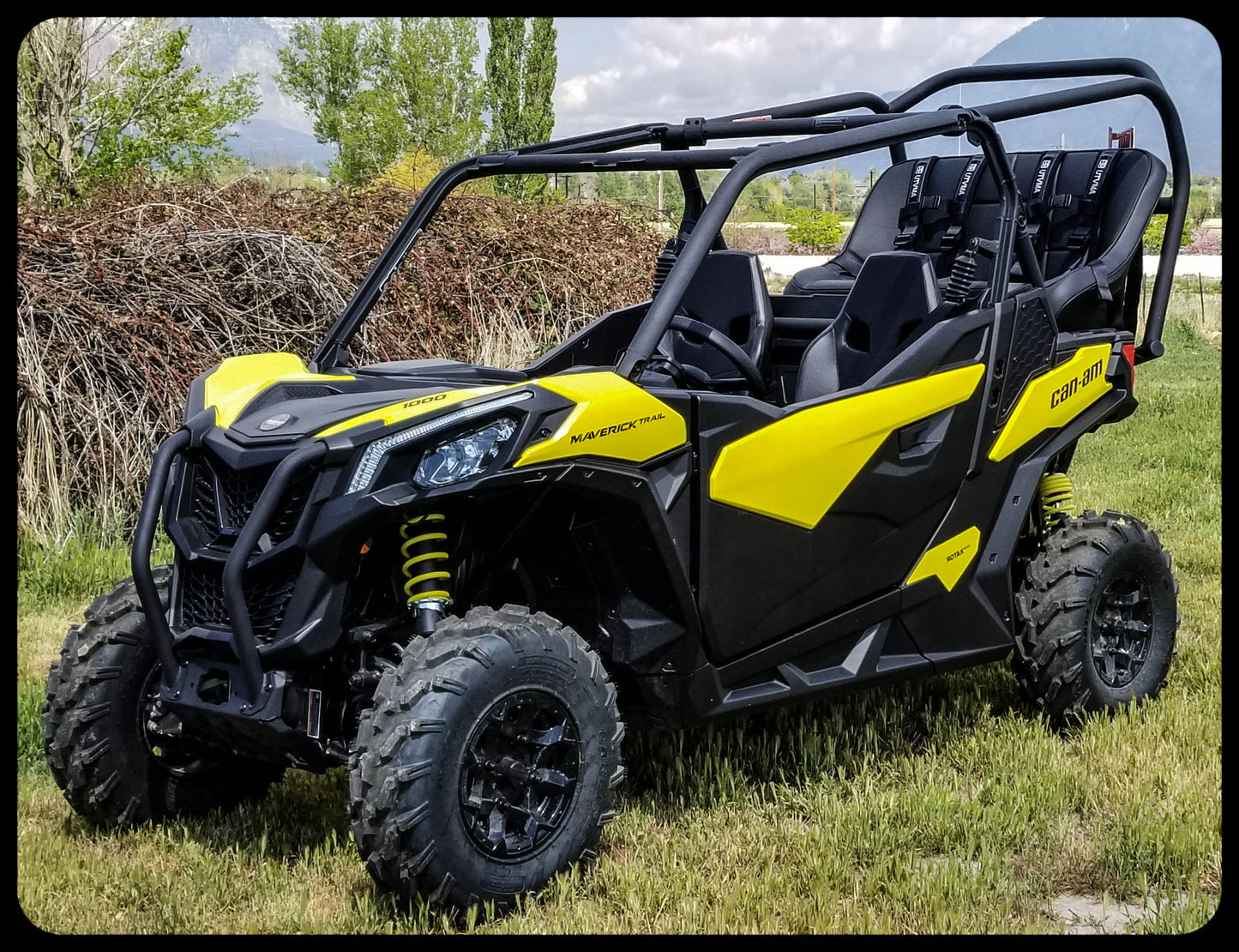 Maverick Sport Backseat and Roll Cage kits (2018-2024)