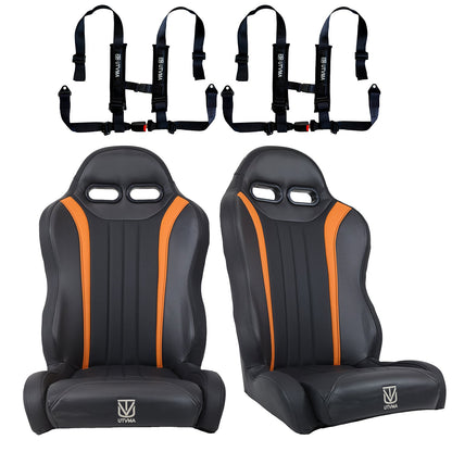"Weekender" Series Pair of Front Suspension Bucket Seats RZR 900 (2011-2023)