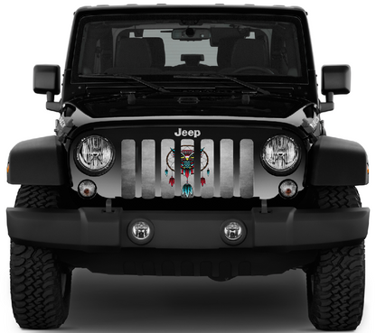 Dream Catcher Owl Grille Insert