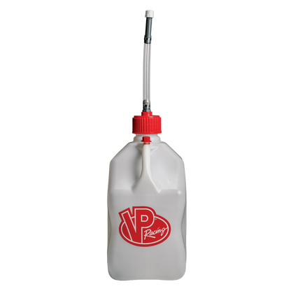 5.5 Gallon Utility Jug w/ Deluxe Hose - 5.5-Gal Sq. Motorsport Container