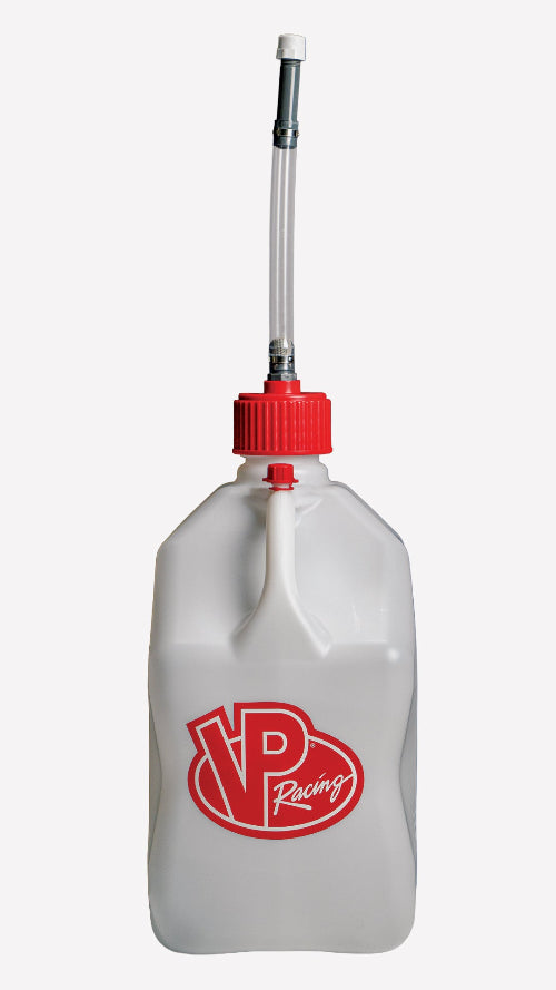 5.5 Gallon Utility Jug w/ Deluxe Hose - 5.5-Gal Sq. Motorsport Container