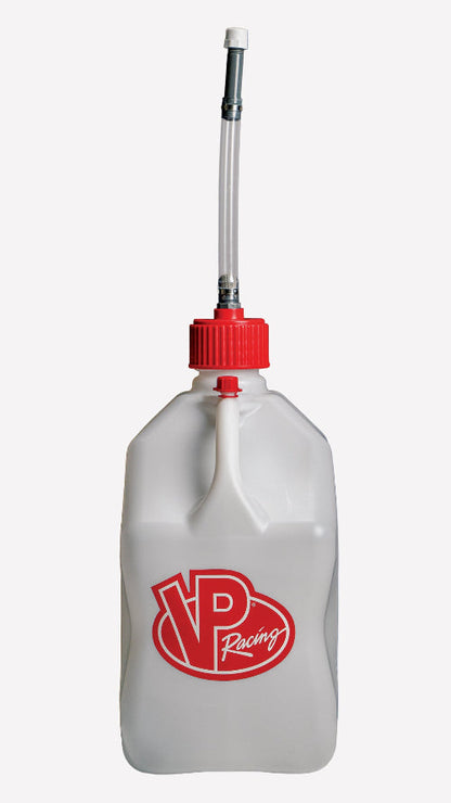 5.5 Gallon Utility Jug w/ Deluxe Hose - 5.5-Gal Sq. Motorsport Container