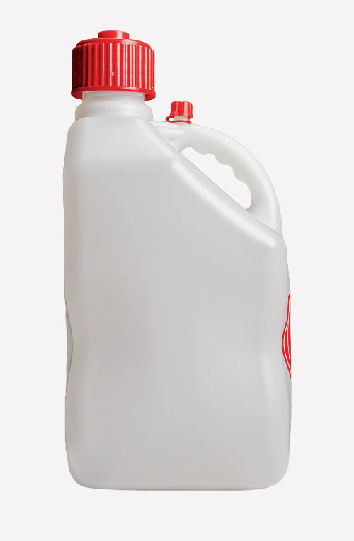 5.5 Gallon Utility Jug w/ Deluxe Hose - 5.5-Gal Sq. Motorsport Container