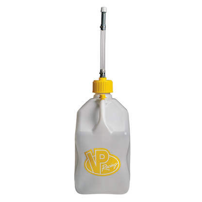 5.5 Gallon Utility Jug w/ Deluxe Hose - 5.5-Gal Sq. Motorsport Container