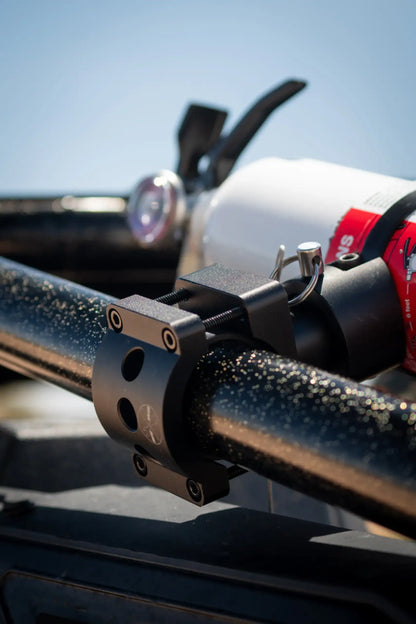 Legacy 360 Round Roll Bar UTV Fire Extinguisher Mount with Quick Release