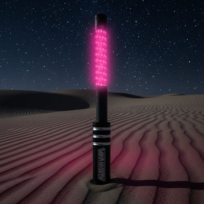 Game Changer LED Whip Set - Lollypop Red