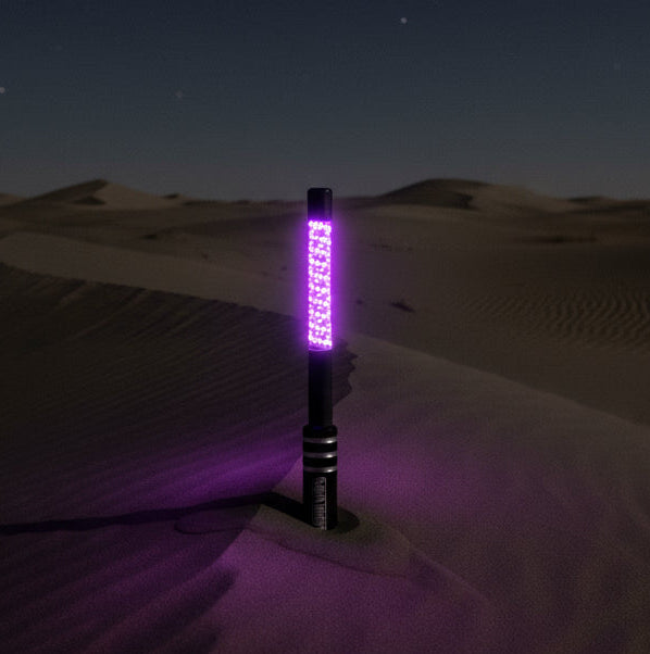 Game Changer LED Whip - Desert Tan Single