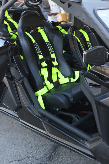 "Rebel" Series Pair of Front Suspension Bucket Seats Maverick X3 2 or 4 Seater (2017+)