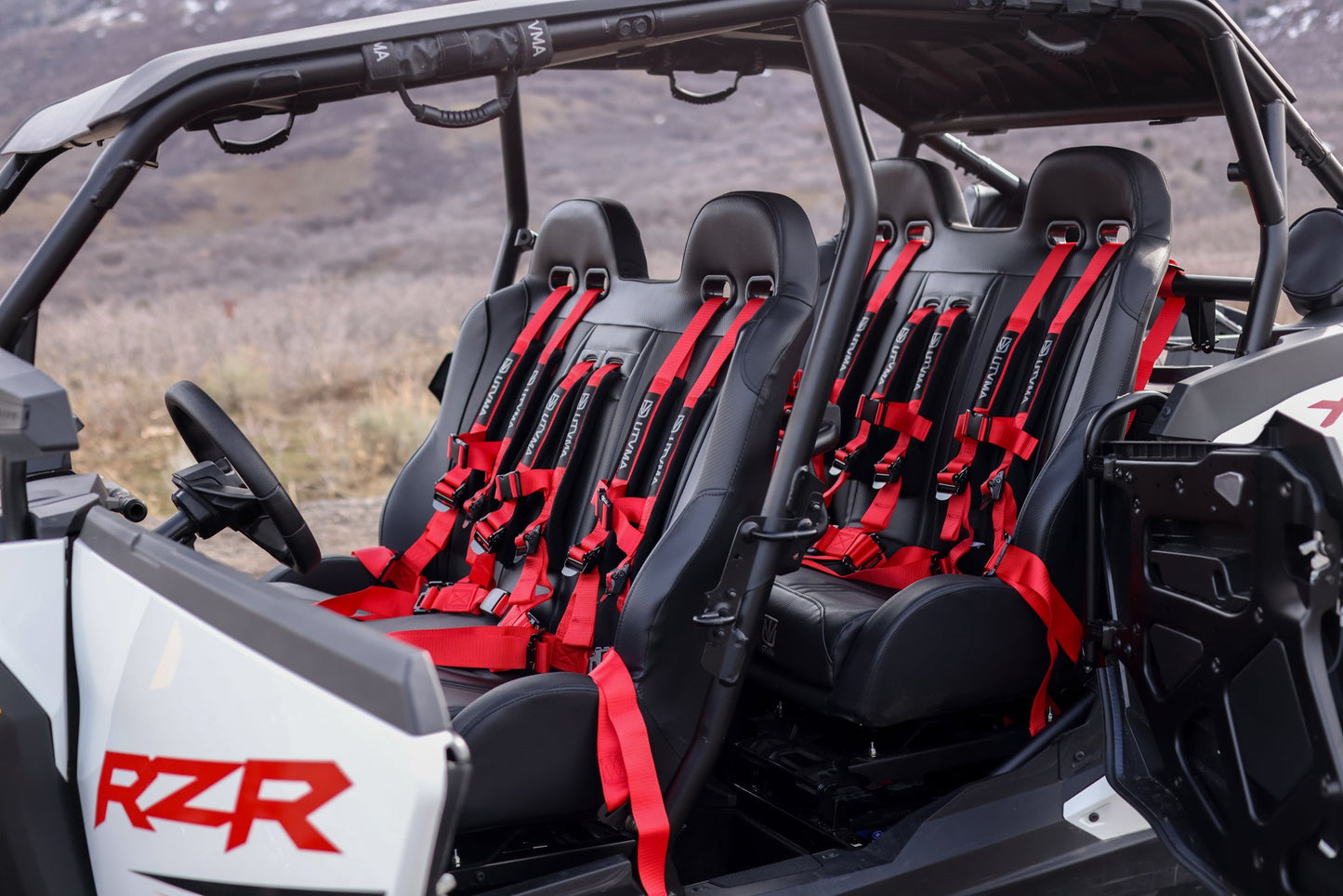 RZR 1000 XP/XP S (2024+)  Front/Rear Bench Seat W Harnesses 2 and 4 Seater