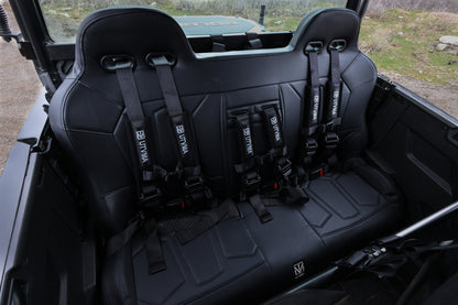 General 1000 Rear Bench Seat W Harnesses (2017+)