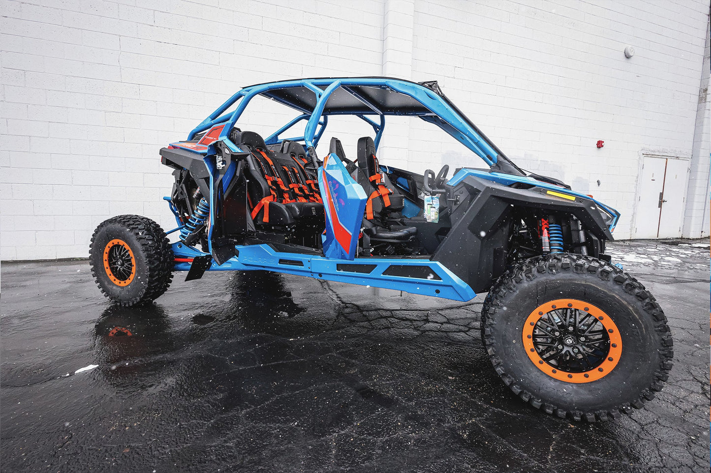 RZR PRO S Rear Bench Seat W Harnesses (2025+)