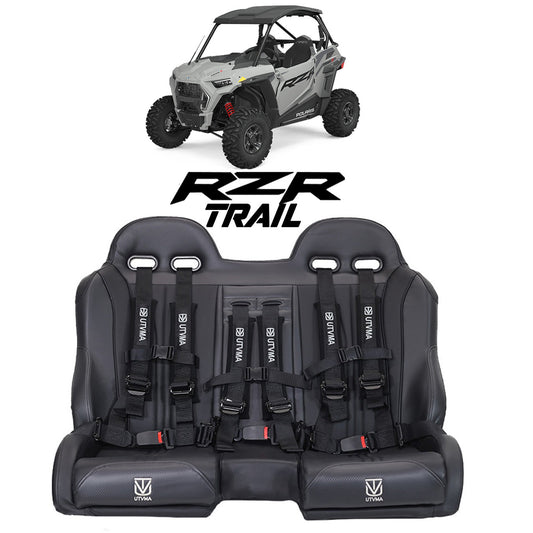 RZR 900/1000 Trail Front Bench Seat with Harnesses (2015+)