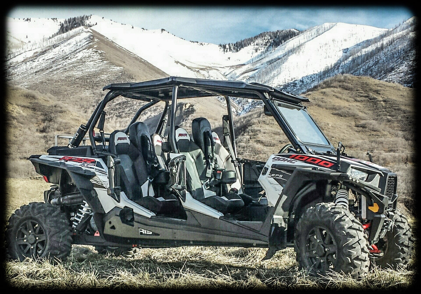 RZR 4 1000 Bump Seat Set (Front and Rear)