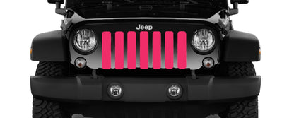 Solid Bright Pink Grille Insert