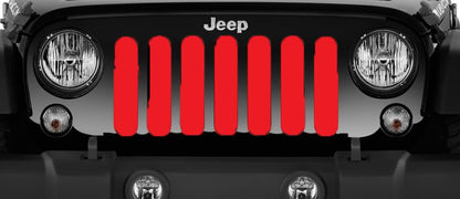 Solid Red Grille Insert