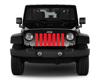 Solid Red Grille Insert