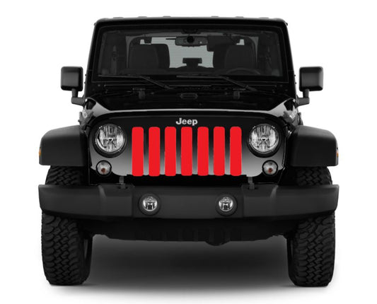 Solid Red Grille Insert