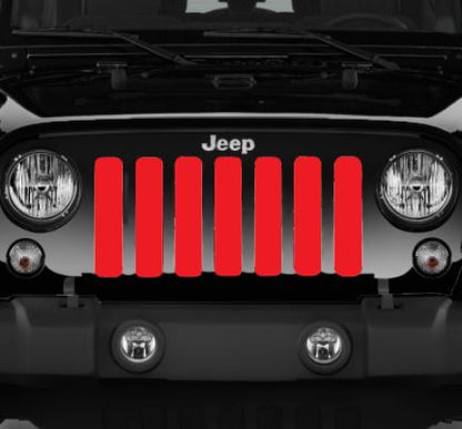 Solid Red Grille Insert
