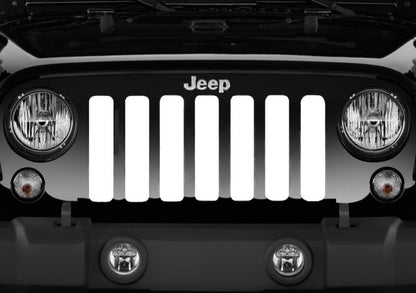 Solid White Grille Insert