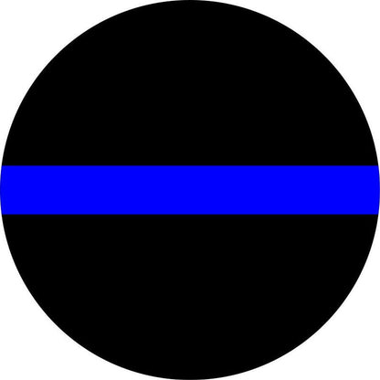 Thin Blue Line Spare Tire Cover
