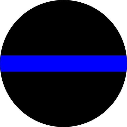 Thin Blue Line Spare Tire Cover