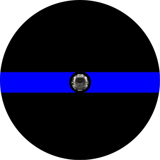 Thin Blue Line Spare Tire Cover