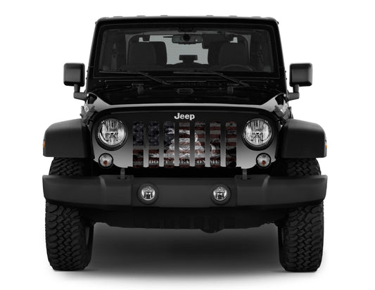 Tactical American Gadsden Flag - Don't Tread On Me Grille Insert