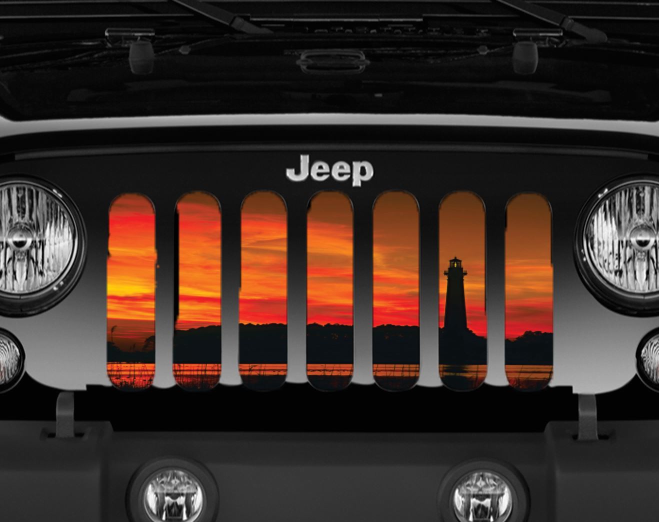 Through the Darkness Grille Insert