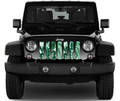 Tropical Leaves Grille Insert