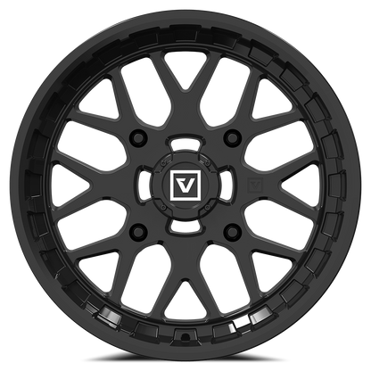 V03 15X7 +25MM 4X156 GLOSS BLACK