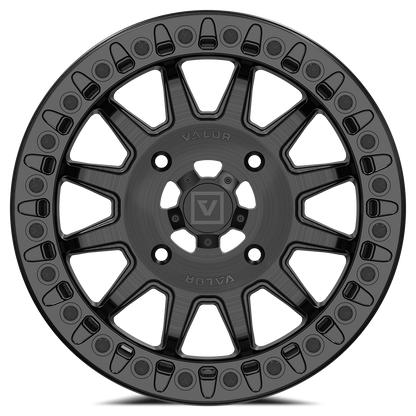 V09 BEADLOCK 15X7 +40 4X137 BRUSHED CHARCOAL