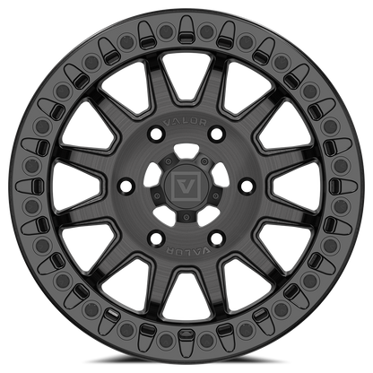V09 BEADLOCK 15X7 +40 6X139.7 BRUSHED CHARCOAL